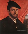 Portrait d’un jeune homme 1526 Renaissance Lorenzo Lotto